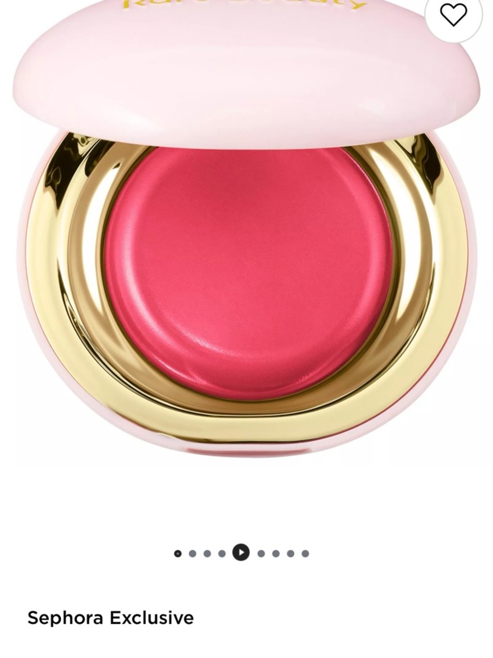 Rare Beauty by Selena Gomez Stay Vulnerable Melting Cream Blush Neraly Rose